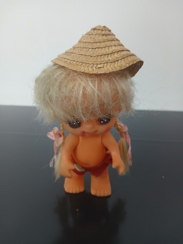 Bambola gomma vintage anni - bambola,