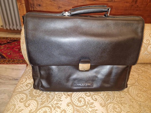 Cartella the bridge pelle nera - pelle,
