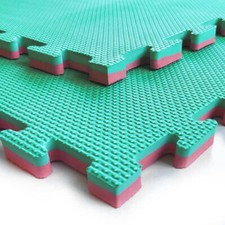 10 TATAMI EVA 100x100x2 ARTI MARZIALI, PALESTRA, PILATES -  buone condizioni