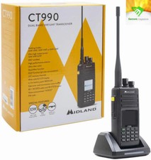 MIDLAND CT990 - UNA POTENZA MAI VISTA 10 W Dual Band Radioamatoriale C1339