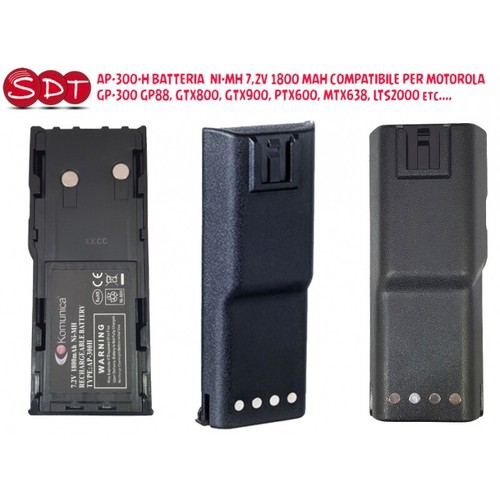 300h batteria 7 2v - ap-300h, 7,2v