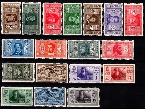 Regno 1932 pro societa - pro, dante