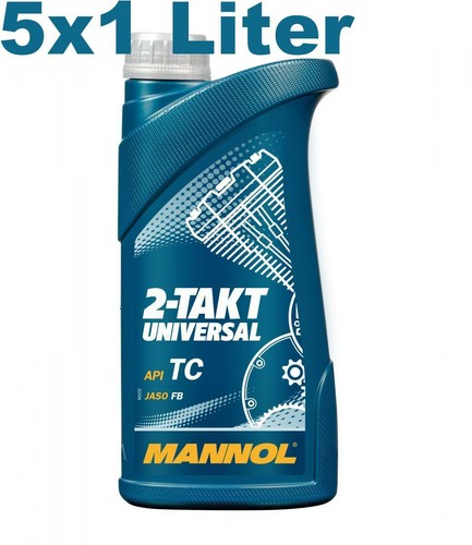 Olio moto 5x1 - litri, mannol
