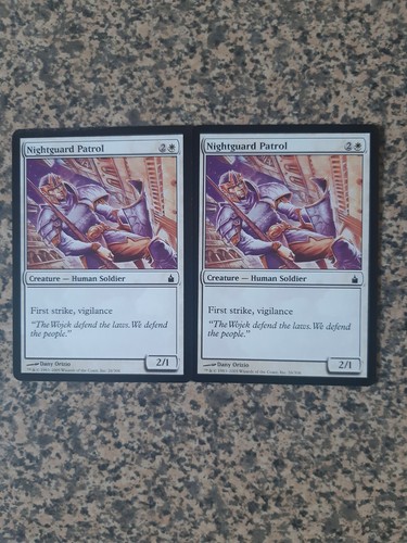 Mtg nightguard patrol - mtg,