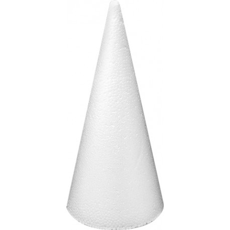 Cono polistirolo decorazione - cono,