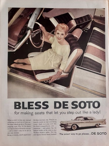 Pubblicità desoto 1959 - desoto,