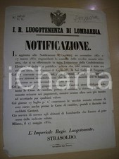 1862 MILANO Cambio monete svizzere cantone S. GALLO