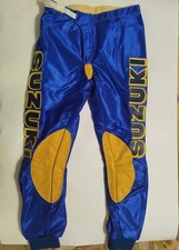 PANTALONE CROSS SUZUKI BY M ROBERT TG 48 ORIGINALE ANNI '80 NUOVO