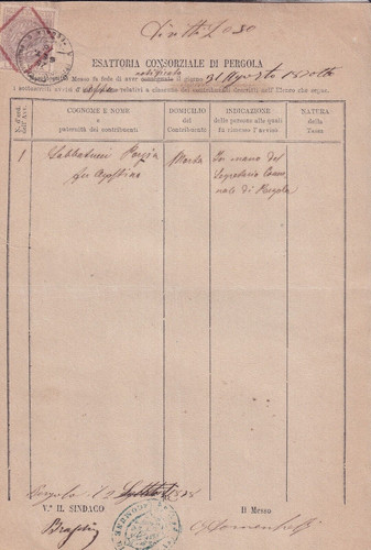 Regno 1867 1868 marche da - 1867/1868,