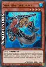 SIRENIDE ABISSPIKE • (Mermail Abysspike) • Ultra R • RA04 IT012 • 1Ed • Yugioh!