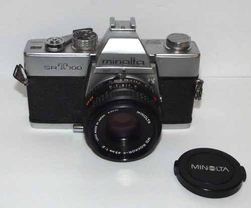 Minolta srt100 fotocamera - minolta,