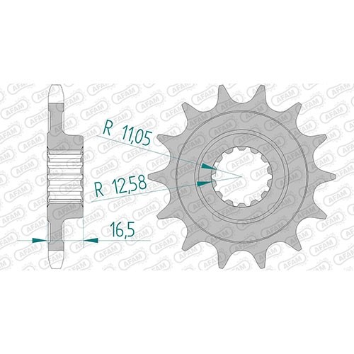 Stahl ritzel für ducati - ritzel,