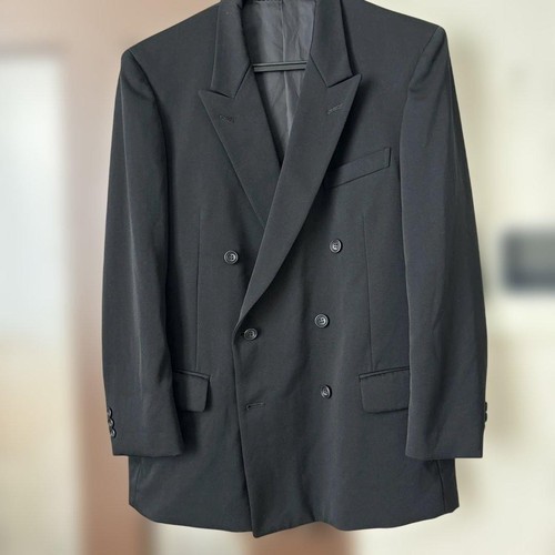Tuta doppiopetto nera kindwear - nera,