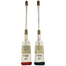 Set di 2 pagaie in legno