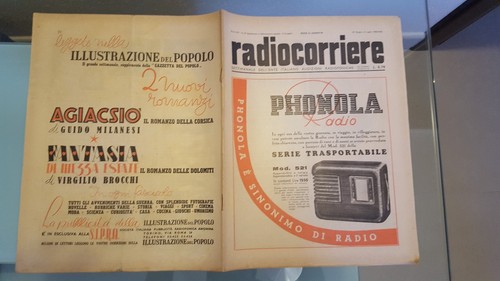 Radiocorriere eiar 1940 n - ,