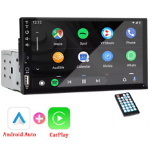 Autoradio 7" 1 Din Carplay Android Auto HD Touch FM AUX Bluetooth MirrorLink