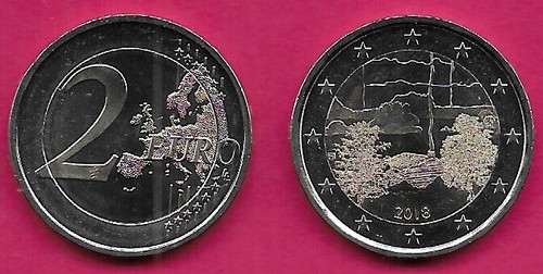Finlandia euro 2018 unc - finlandia,
