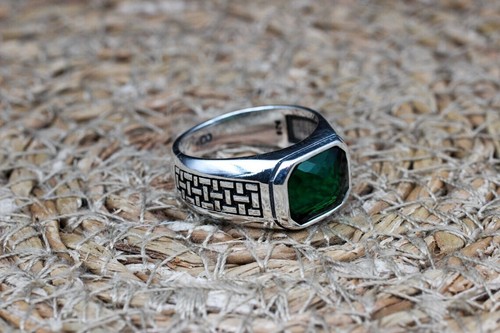 Anello uomo argento - da,