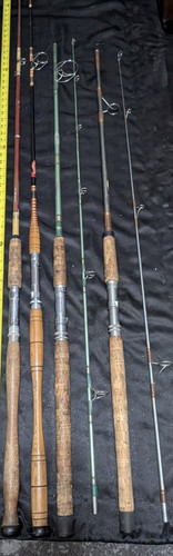 Lotto canne pesca vintage - pesca,