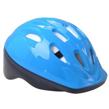 Bambini Casco per Bicicletta Bici Blu Brillante Contorno Testa 52 – 56 CM