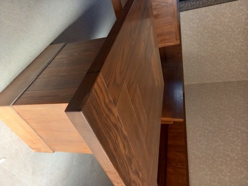 Panca rovere giro - rovere,