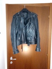 Chiodo Giubbotto Pelle nero 46