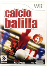 CALCIO BALILLA 4 GIOCATORI BILIARDINO WII NINTENDO EDIZIONE ITALIANA 82441