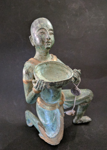 Antica statua bronzo arte - statua,