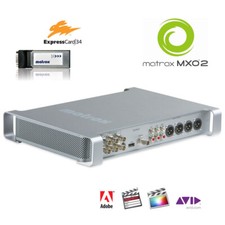 Matrox MXO2 I/O Box con ExpressCard34 HD-SDI HDMI Surround Monitoring AES