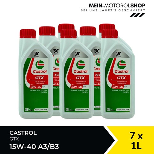 Castrol gtx 15w b3 vw - gtx, 15w-40
