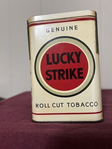 Antica latta tascabile tabacco