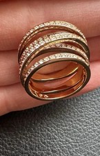Anello a spirale Swarovski