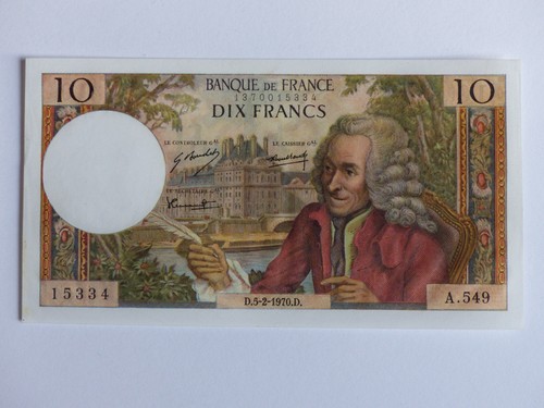 Biglietto franchi voltaire - 10,