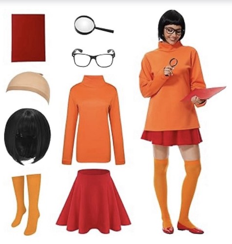 Costume adulto velma taglia - adulto,