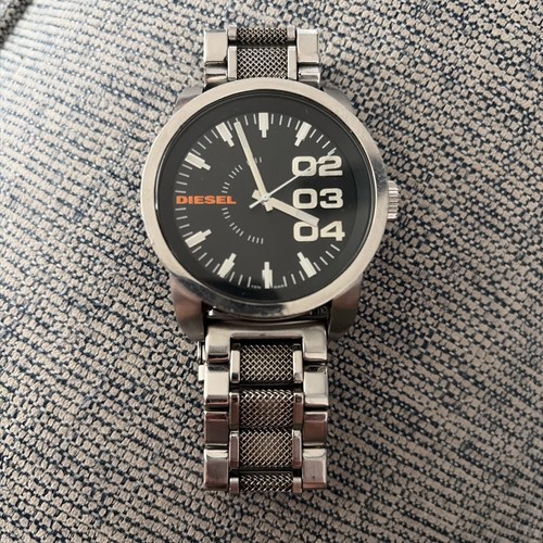 Orologio diesel big steel - diesel, uomo