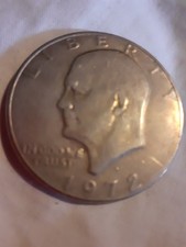 1 Dollaro Americano 1972 Argento Da Collezione Privata