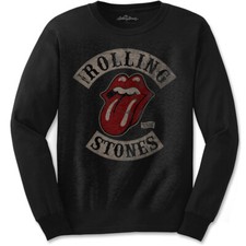 The Rolling Stones 'Tour 78' (Nero) Maglia a Manica Lunga - NUOVO E UFFICIALE!
