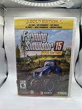 Farming Simulator 15: Gold Edition (PC, 2015) CIB Completo