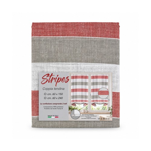 Coppia tendine vetro stripes - a,