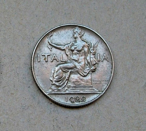 Buono lira 1922 - 1922,, vittorio