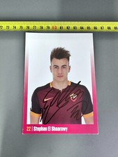 FOTO PICTURE PHOTO ROMA EL SHAARAWY AUTOGRAFATA SIGNED NO MAGLIA MATCH WORN