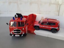 VIGILI DEL FUOCO -POMPIERI -FIRE ENGINE- CAMION FIAT 690  + JEEP RENEGADE      