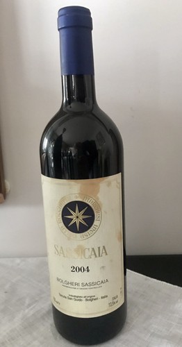 Vino sassicaia 2004 collezione - sassicaia,