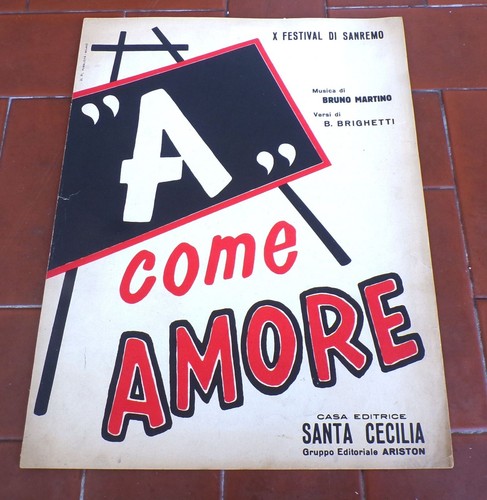 Spartito come amore - a,