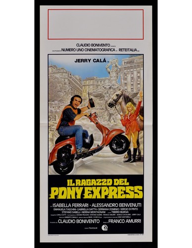 Locandina ragazzo del - locandina, pony