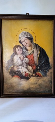 Quadro arte sacra madonna - madonna, con