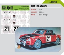 FIAT 124 ABARTH -  BURAGO 1/24