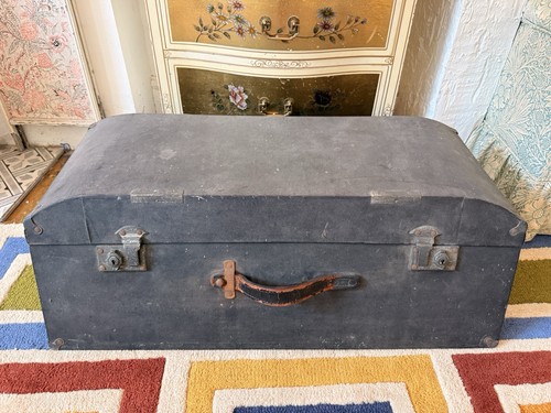 Antico grande baule viaggio - da,