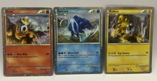 Suicune Entei Raikou Shiny HGSS Promo set holofoil quasi nuovo/lp