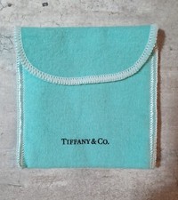 bustina Tiffany & co porta gioielli gioie originale busta sacchetto anti polvere